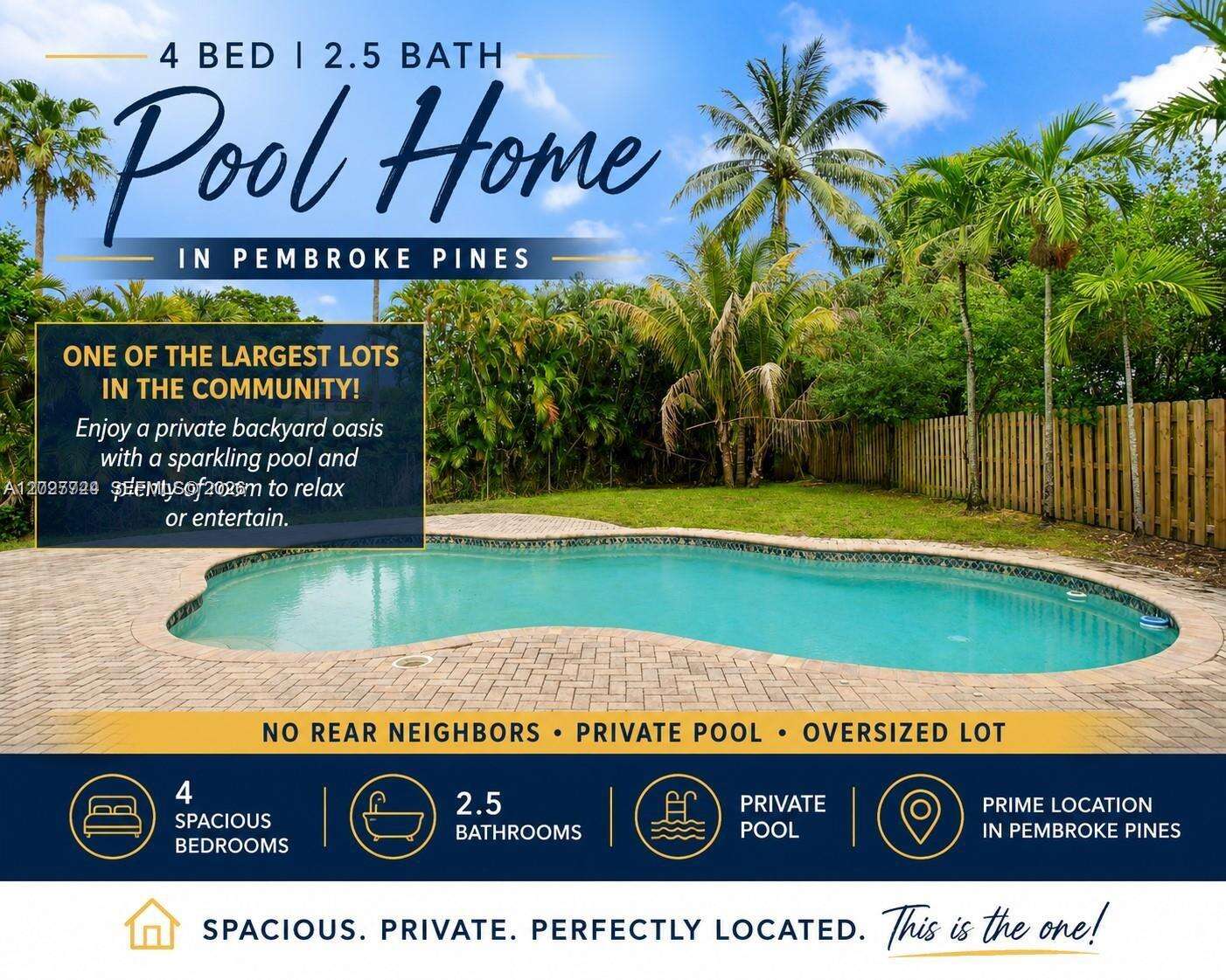 1051 95th Ter, Pembroke Pines, FL 33025 - For Sale photo 32