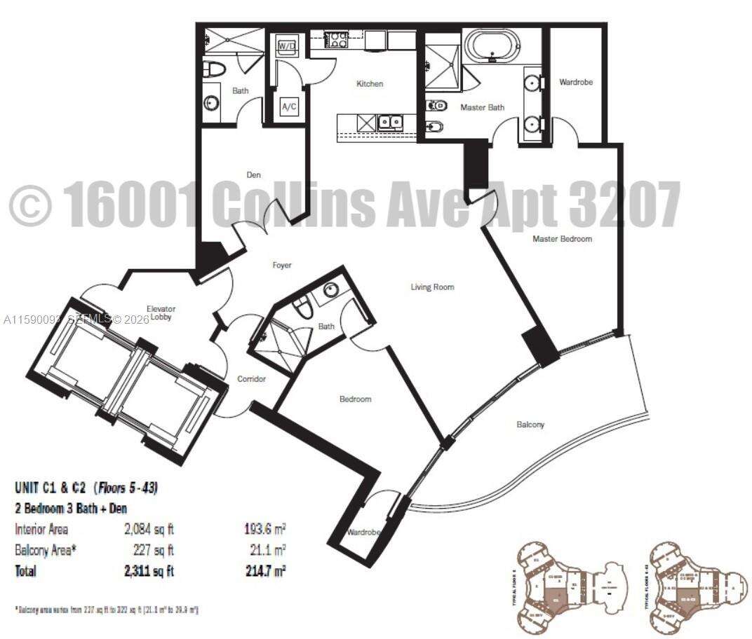 TDR TOWER I - 16001 Collins Ave, Sunny Isles Beach, FL 33160 | Picture 17