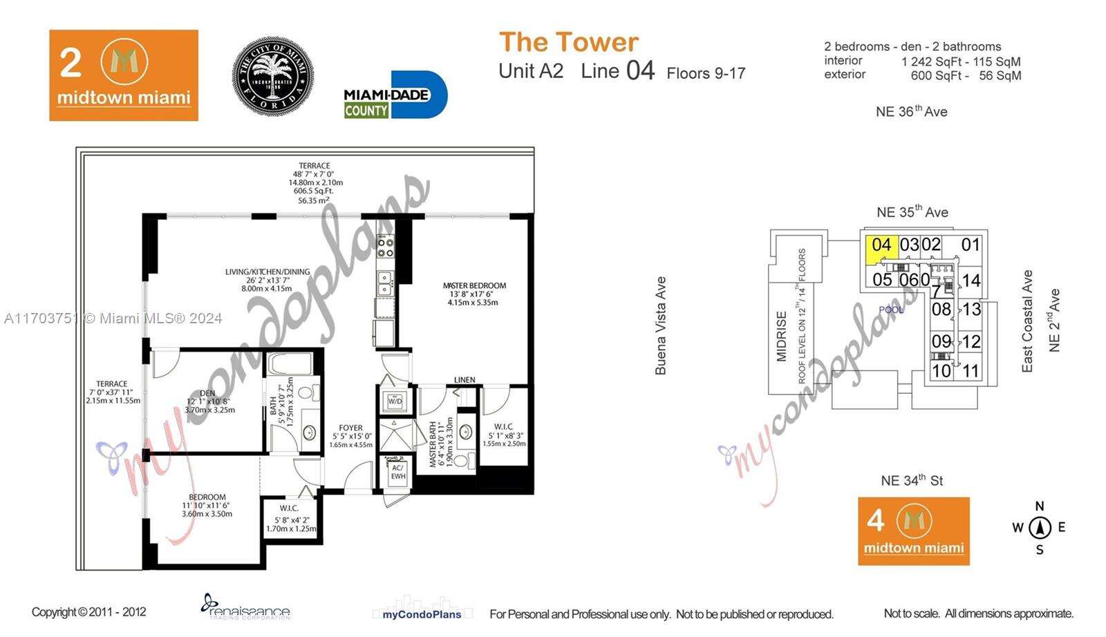 Two Midtown at 3470 Coast Ave, Miami, FL 33137 - For Sale photo 2