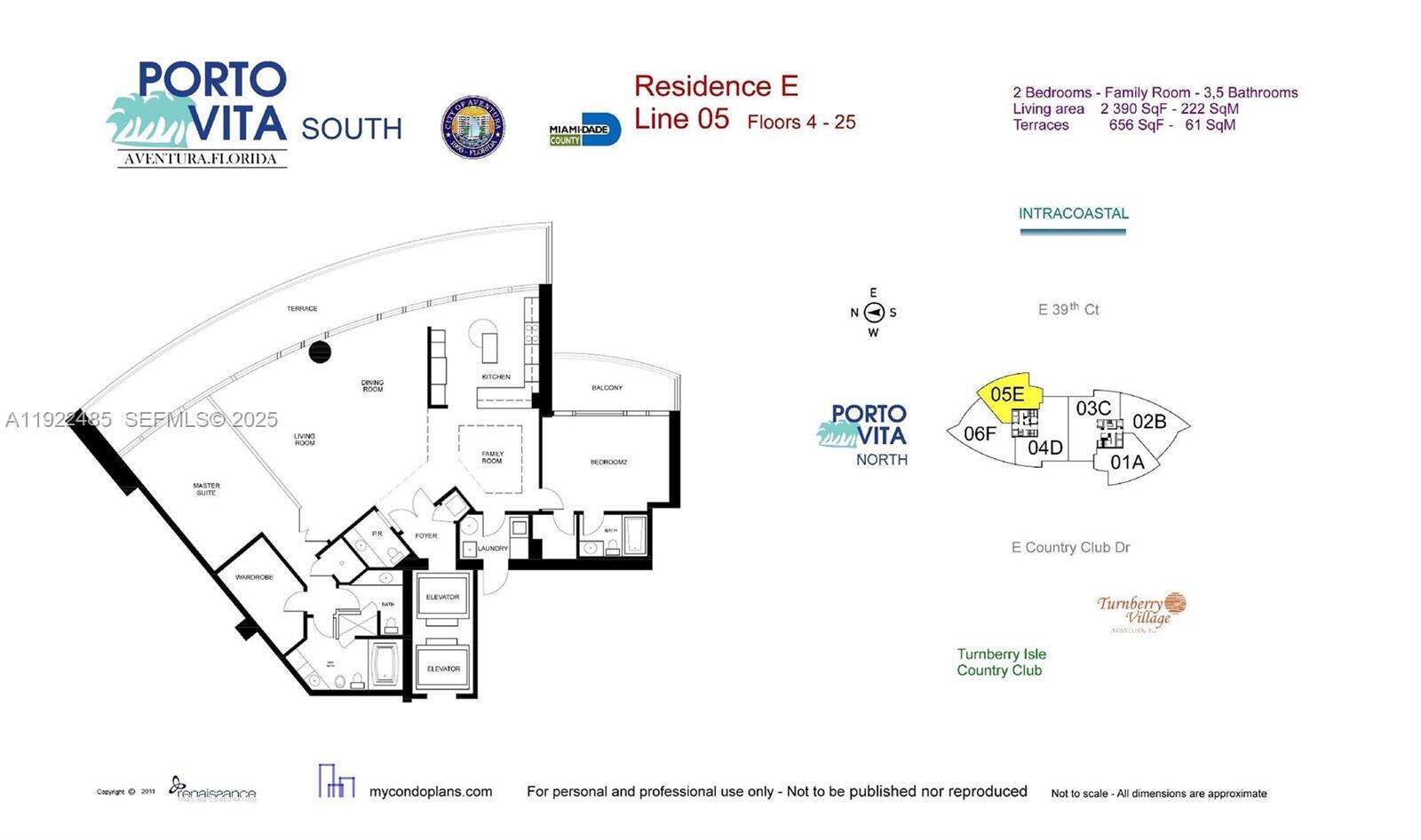 TOWERS OF PORTO VITA SOUTH TOWER - 19955 38 Ct, Aventura, FL 33180 | Picture 28