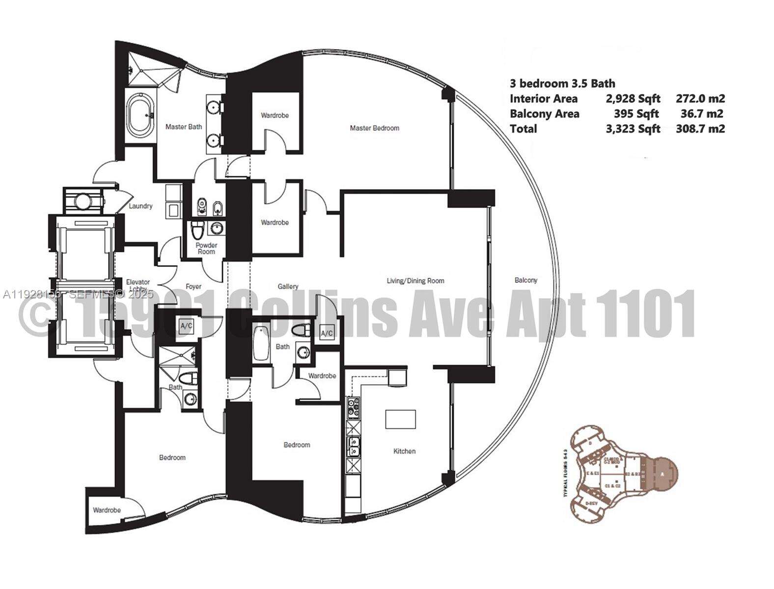 Trump Tower 2 at 15901 Collins Ave, Sunny Isles Beach, FL 33160 - For Sale photo 54