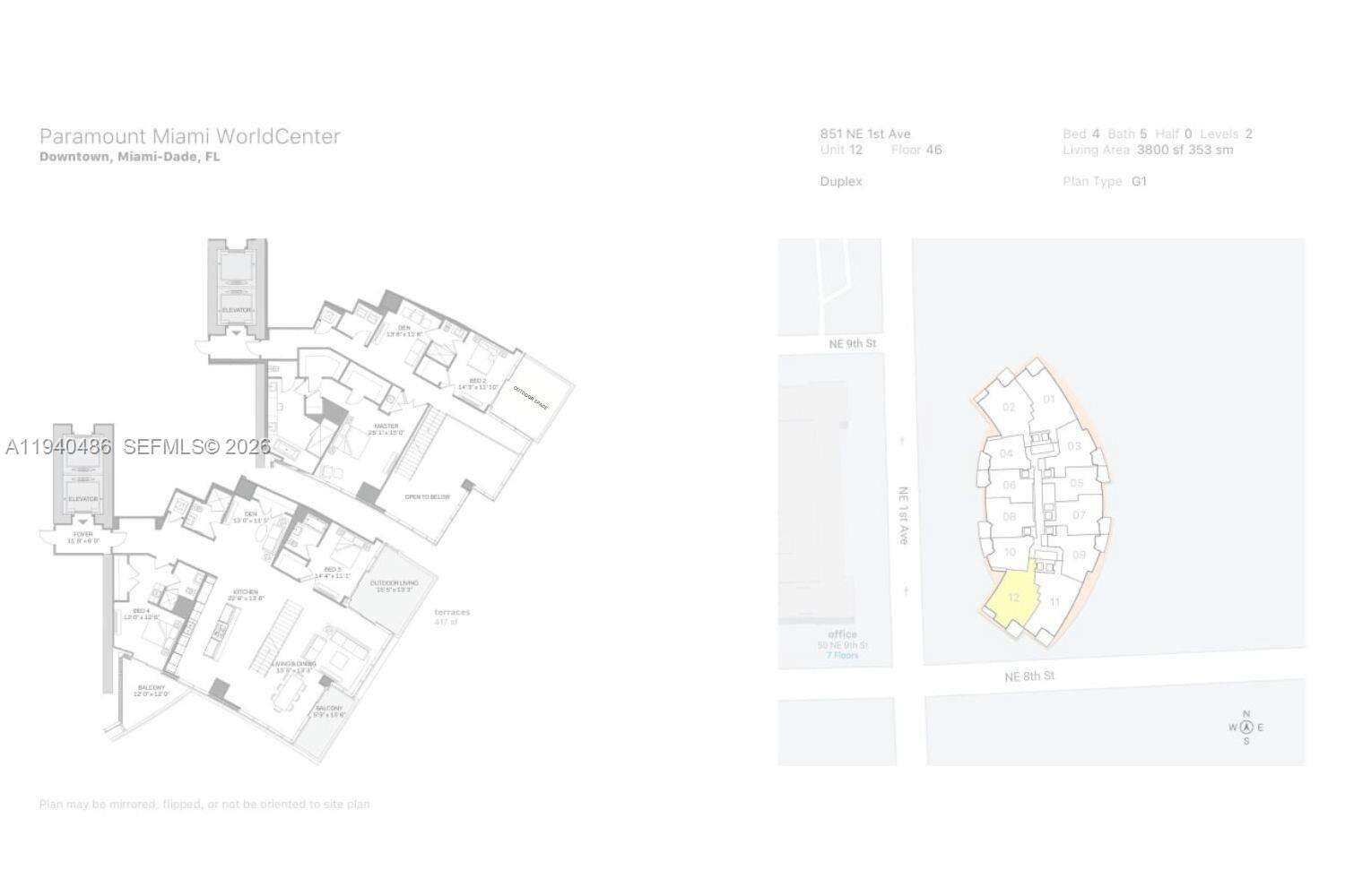 PARAMOUNT MIAMI WORLDCENTER - 851 1 Ave, Miami, FL 33132 | Picture 31