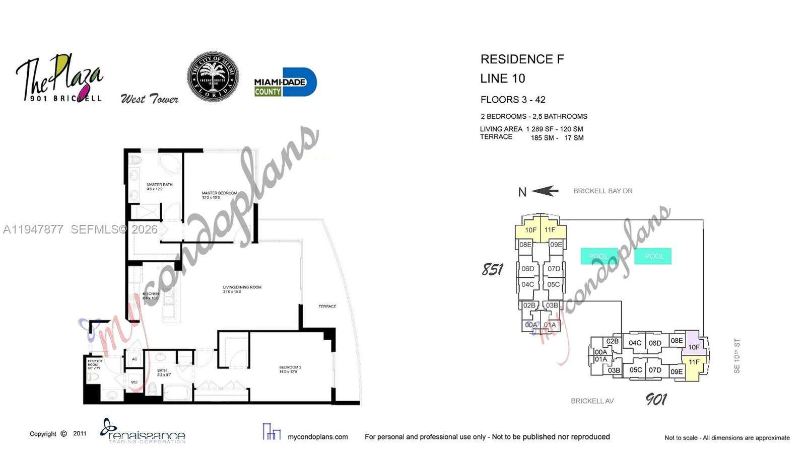 The Plaza On Brickell West at 951 Brickell Ave, Miami, FL 33131 - For Sale photo 28