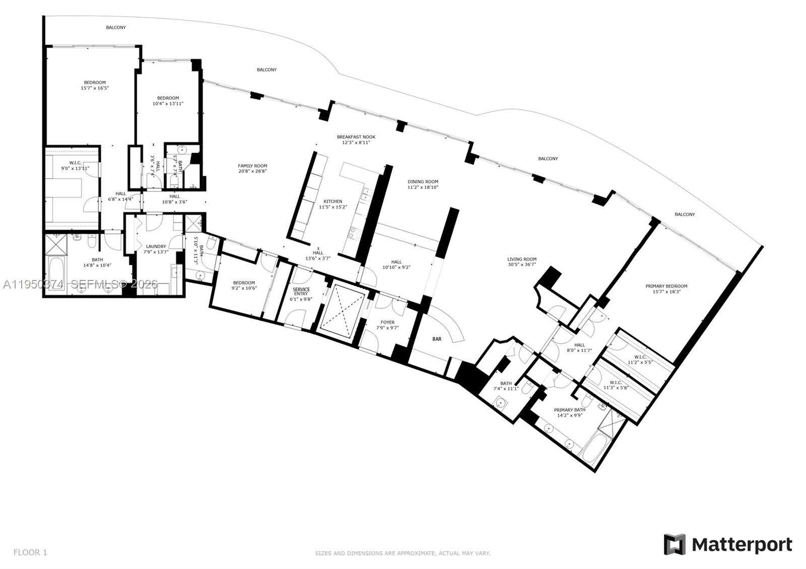 MAJESTIC TOWER AT BAL HARBOUR - 9601 Collins Ave, Bal Harbour, FL 33154 | Picture 15