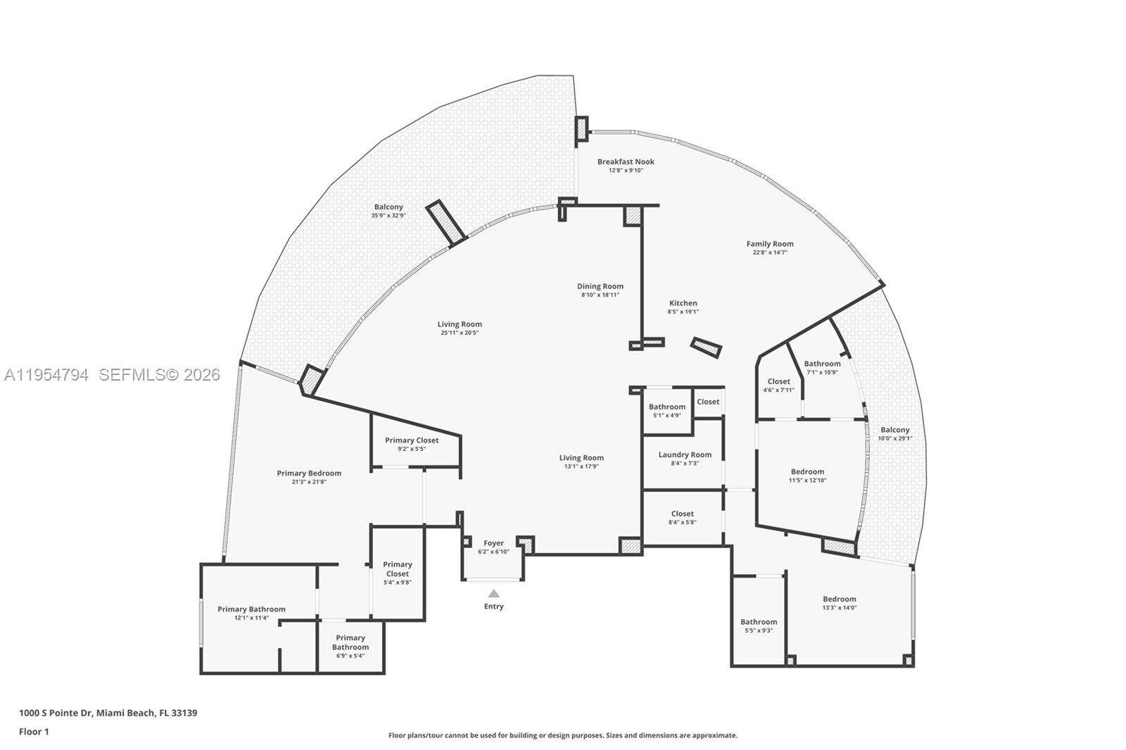 MURANO AT PORTOFINO - 1000 Pointe Dr, Miami Beach, FL 33139 | Picture 61