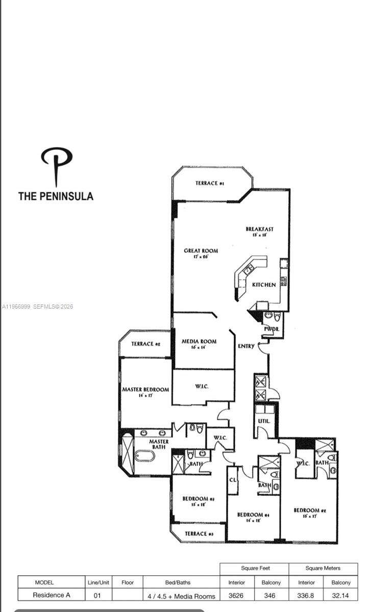 THE PENINSULA II - 3301 183 St, Aventura, FL 33160 | Picture 7