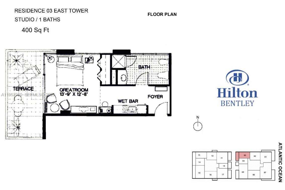 Hilton Bentley at 101 Ocean Dr, Miami Beach, FL 33139 - For Sale photo 29
