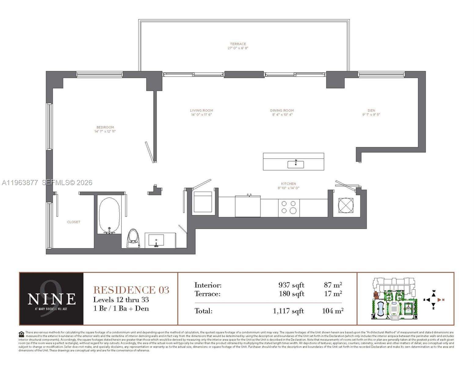 Nine At Mary Brickell Village at 999 1 Ave, Miami, FL 33130 - For Sale photo 15