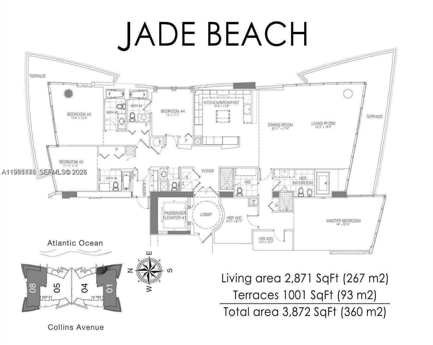 Jade Beach at 17001 Collins Ave, Sunny Isles Beach, FL 33160 - For Sale photo 6