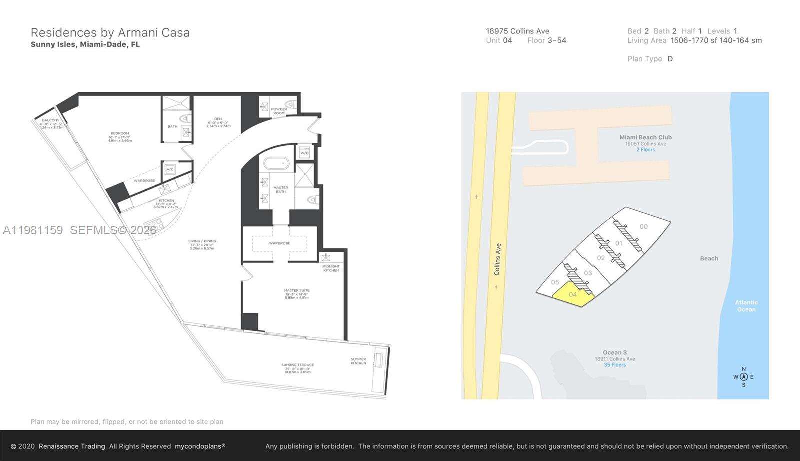Armani Casa at 18975 Collins Ave, Sunny Isles Beach, FL 33160 - For Sale photo 17