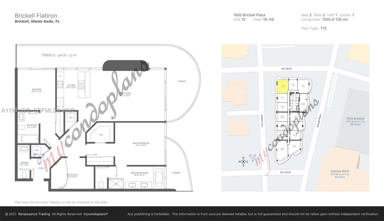 BRICKELL FLATIRON - 1000 Brickell Plz, Miami, FL 33131 | Picture 24