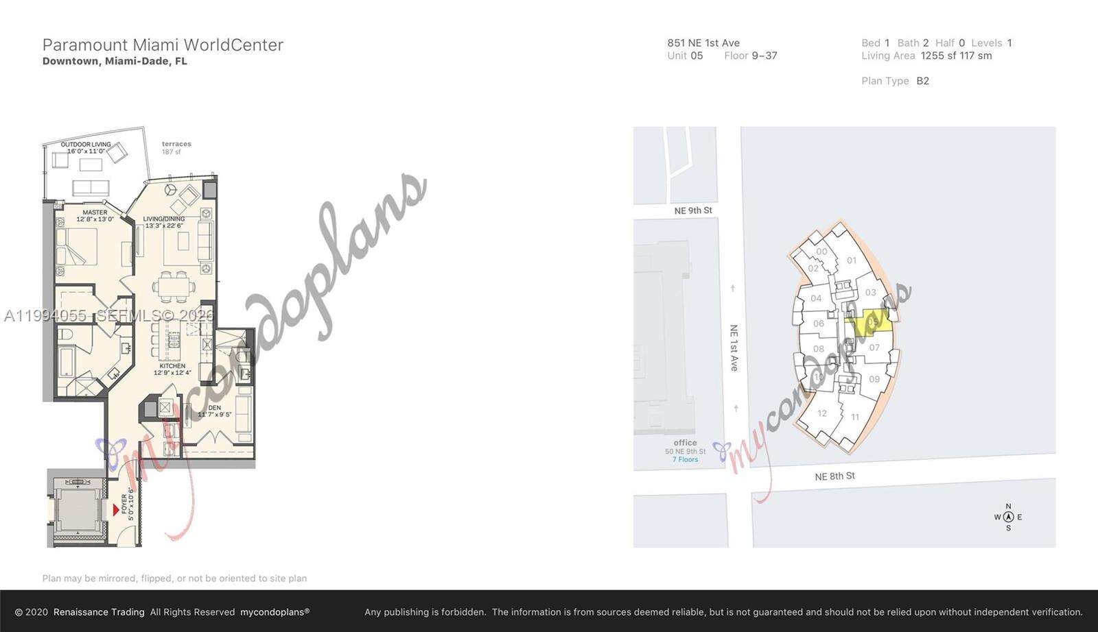 Paramount Miami Worldcenter at 851 1 Ave, Miami, FL 33132 - For Sale photo 40