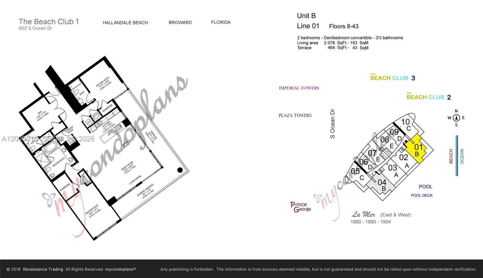 THE BEACH CLUB - 1850 Ocean Dr, Hallandale Beach, FL 33009 | Picture 32