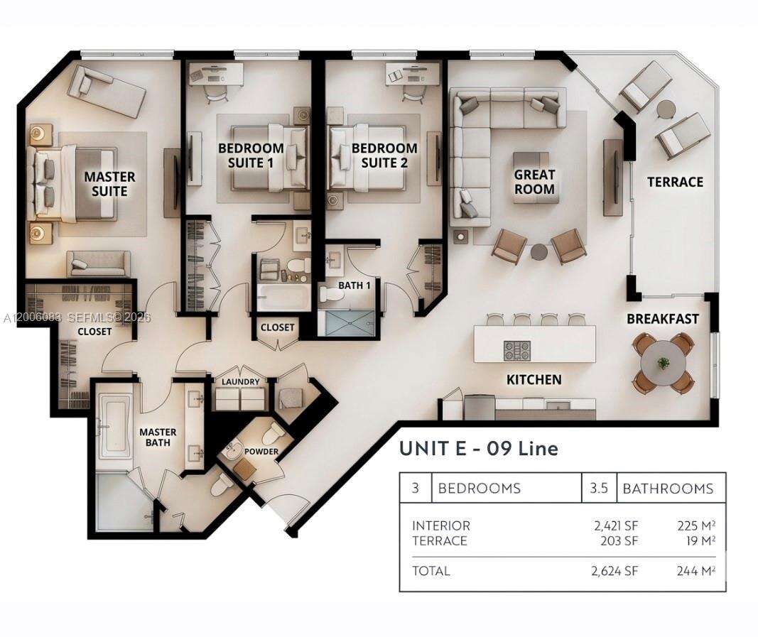MARINA PALMS RESIDENCES SOUTH - 17111 Biscayne Blvd, North Miami Beach, FL 33160 | Picture 13