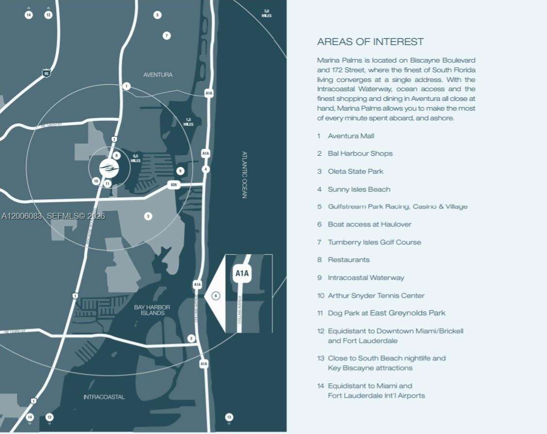 MARINA PALMS RESIDENCES SOUTH - 17111 Biscayne Blvd, North Miami Beach, FL 33160 | Picture 63