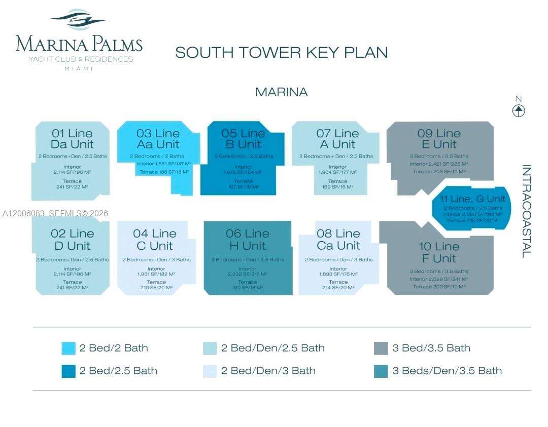 MARINA PALMS RESIDENCES SOUTH - 17111 Biscayne Blvd, North Miami Beach, FL 33160 | Picture 92