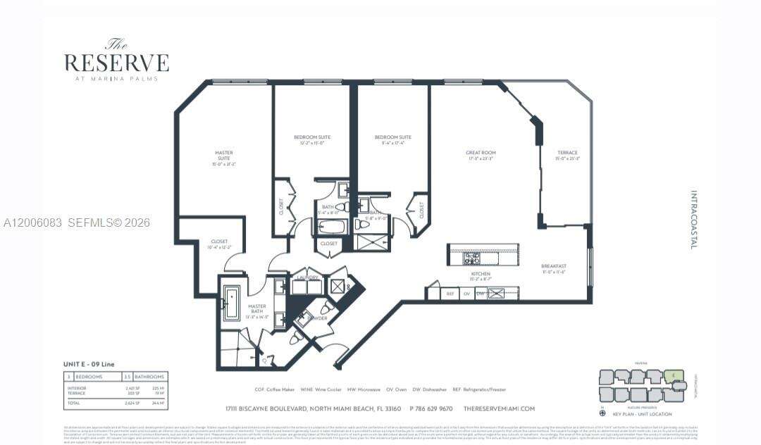 MARINA PALMS RESIDENCES SOUTH - 17111 Biscayne Blvd, North Miami Beach, FL 33160 | Picture 93