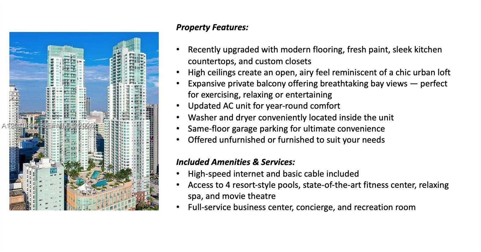Vizcayne North at 244 Biscayne Blvd, Miami, FL 33132 - For Sale photo 7