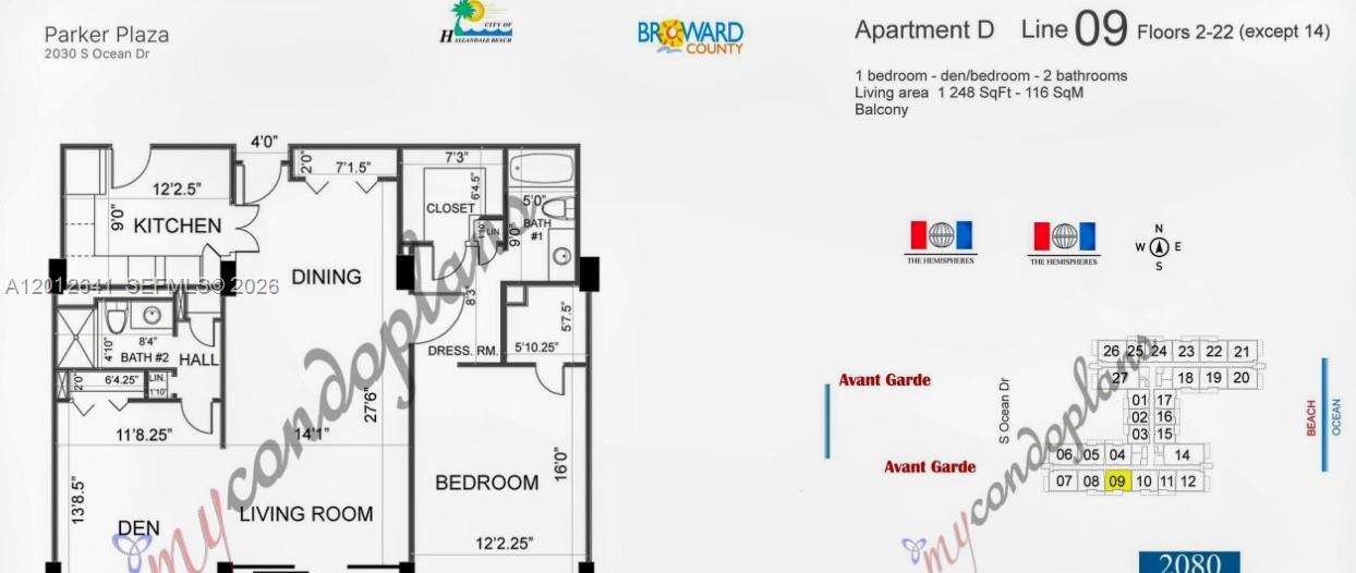 Parker Plaza at 2030 Ocean Dr, Hallandale Beach, FL 33009 - For Sale photo 77