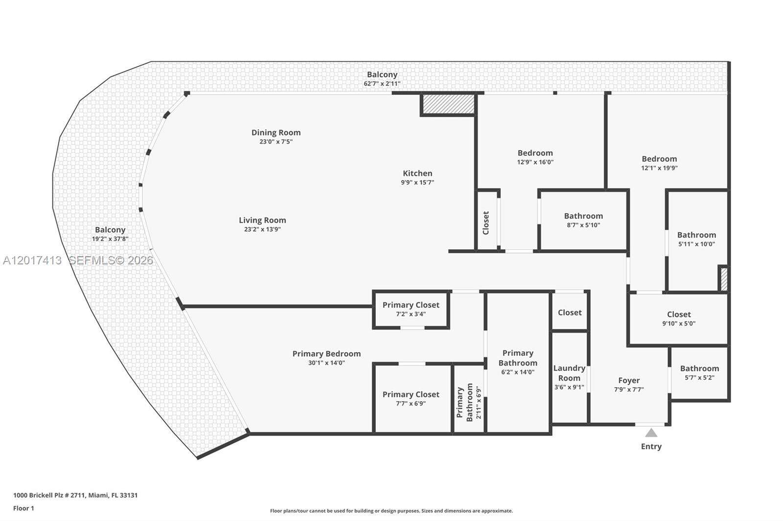 Brickell Flatiron at 1000 Brickell Plz, Miami, FL 33131 - For Sale photo 57
