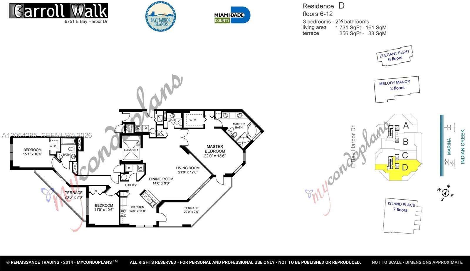 Carroll Walk at 9751 Bay Harbor Dr, Bay Harbor Islands, FL 33154 - For Sale photo 18