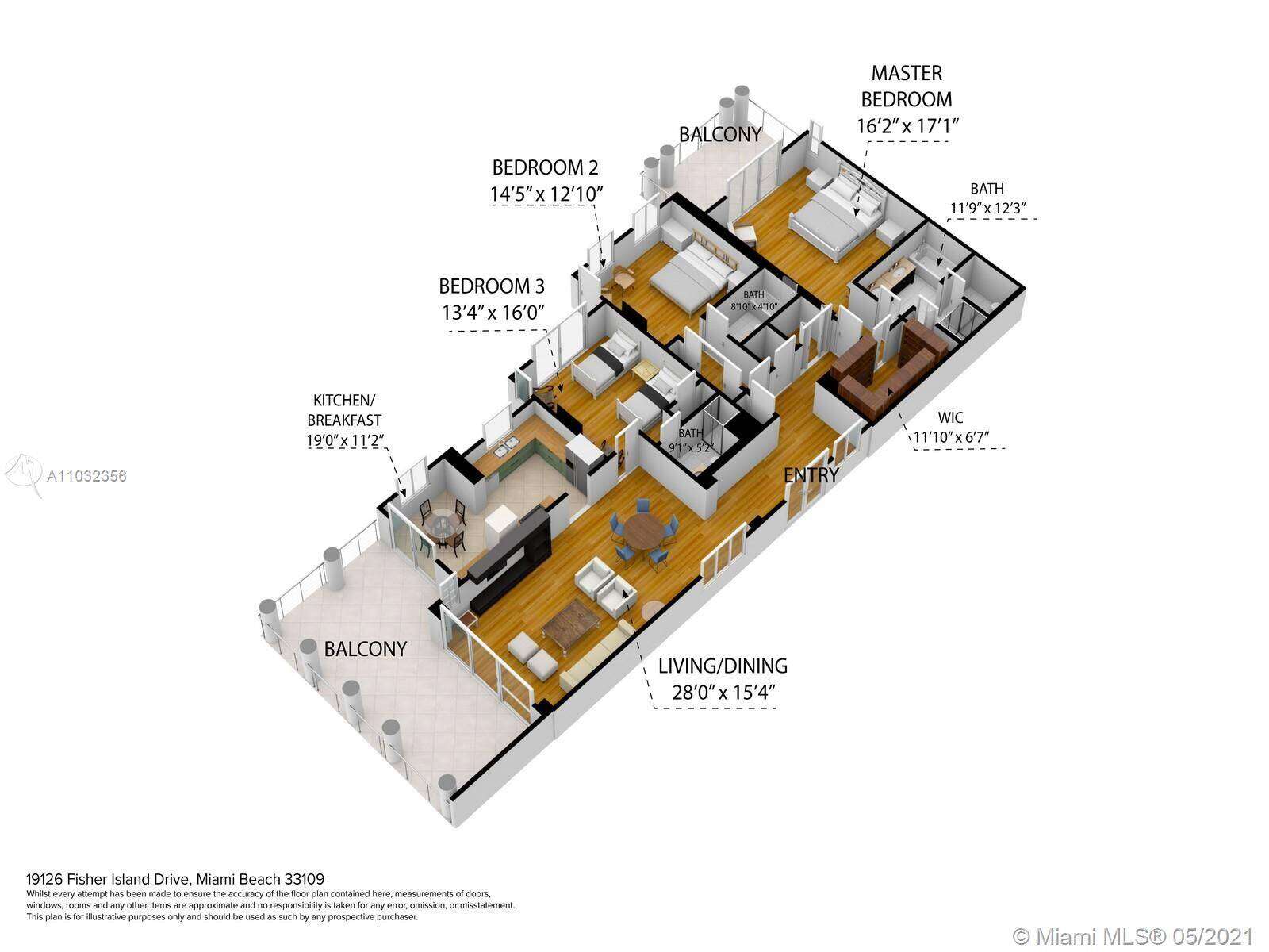 Seaside Village at 19126 Fisher Island Dr, Miami Beach, FL 33109 - For Rent photo 38