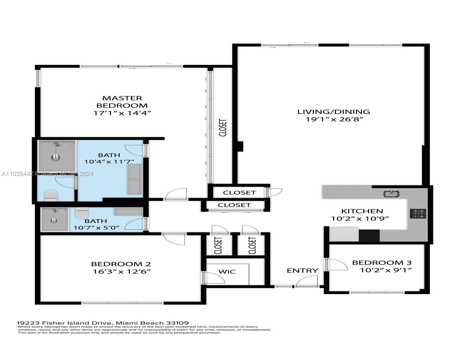 Seaside Village at 19223 Fisher Island Dr, Miami Beach, FL 33109 - For Rent photo 39