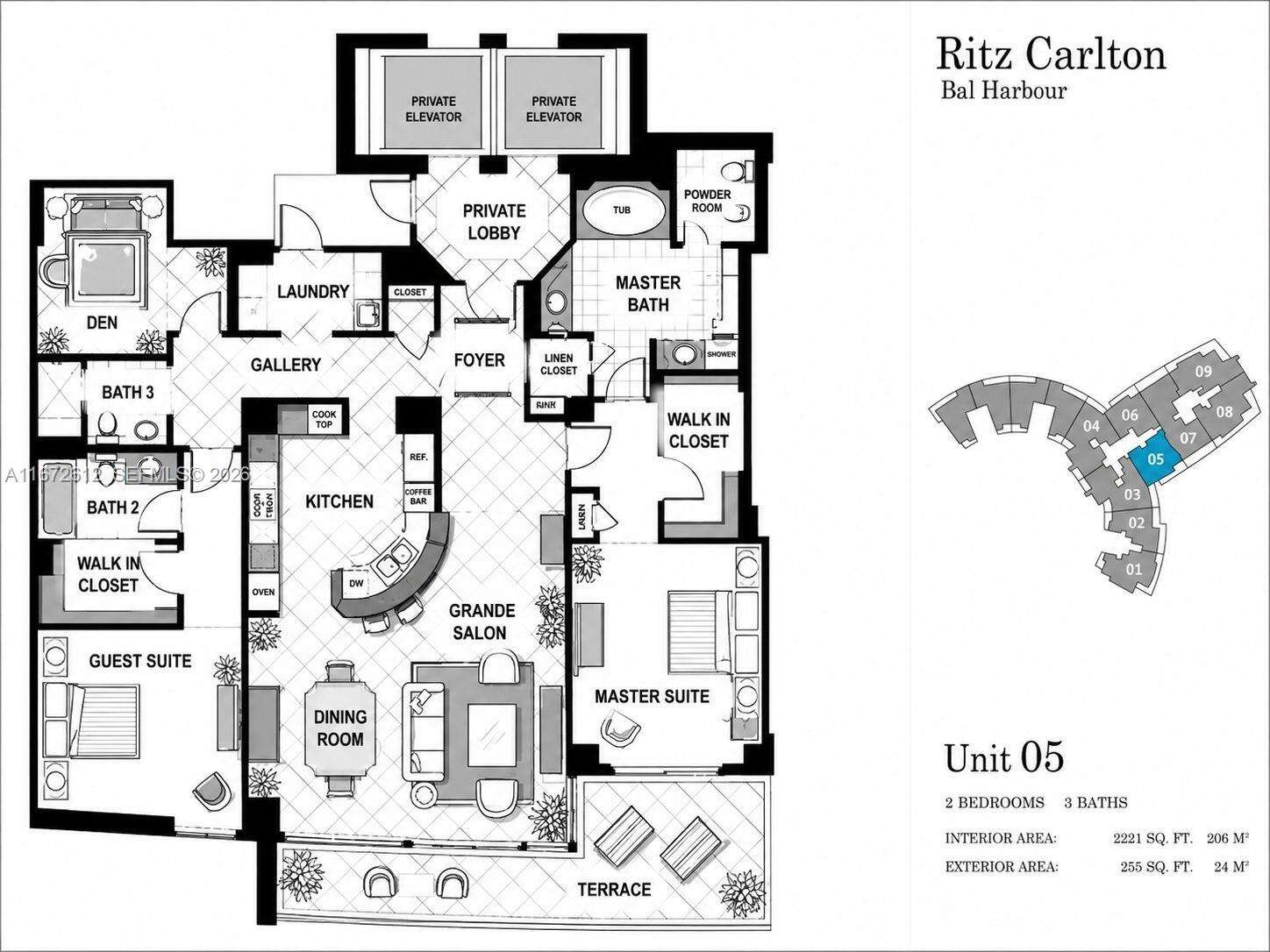 The Ritz Carlton Condos For Sale & Rent at 10295 Collins Ave, Bal Harbour, FL 33154 - For Rent photo 52