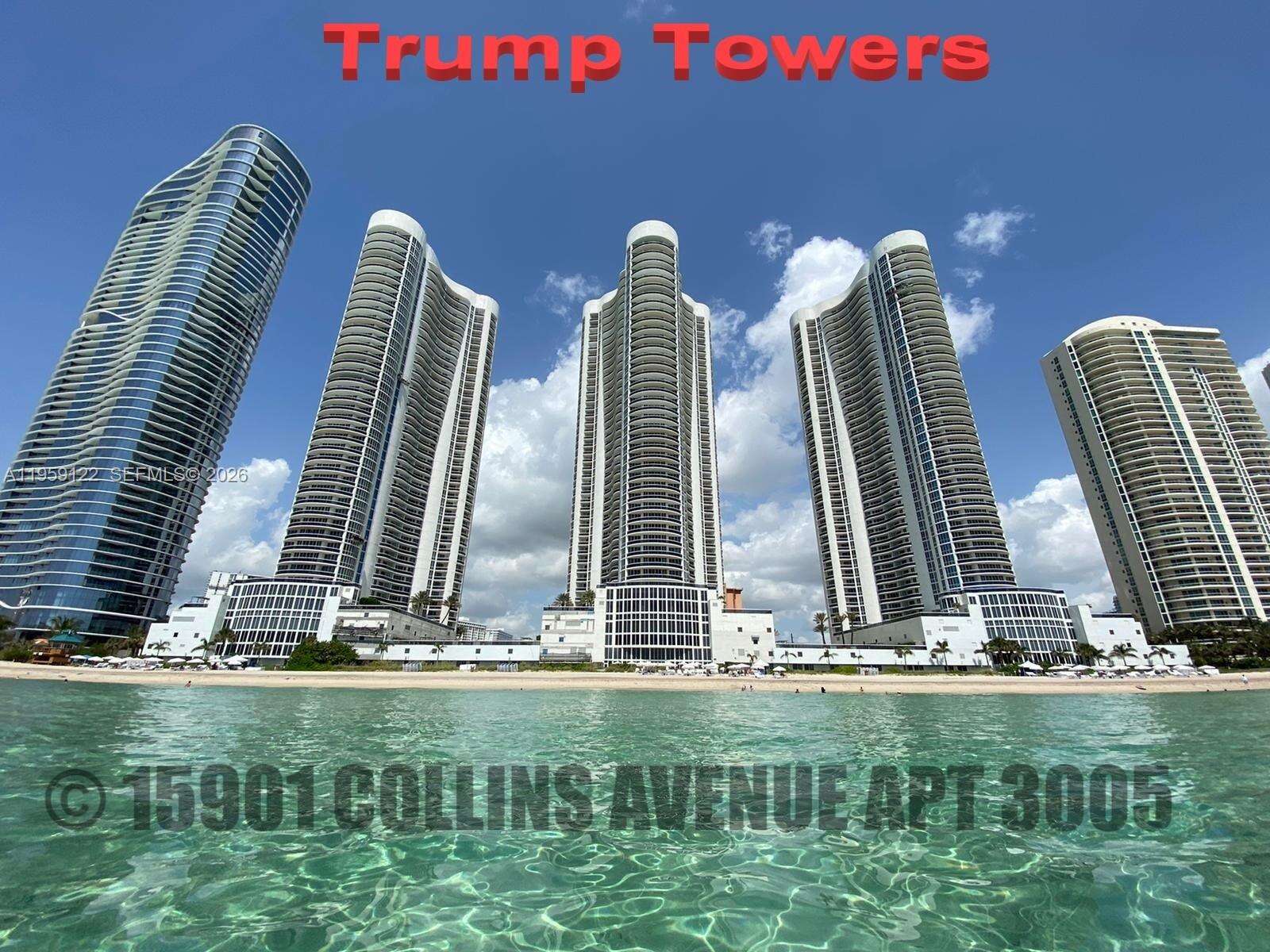 Trump Tower 2 at 15901 Collins Ave, Sunny Isles Beach, FL 33160 - For Rent photo 1