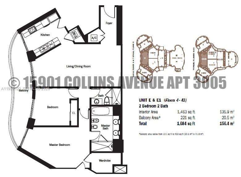 Trump Tower 2 at 15901 Collins Ave, Sunny Isles Beach, FL 33160 - For Rent photo 22
