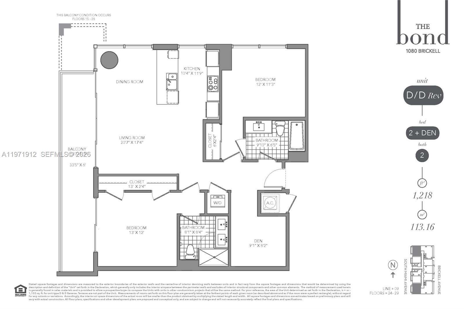 The Bond On Brickell at 1080 Brickell Ave, Miami, FL 33131 - For Rent photo 12