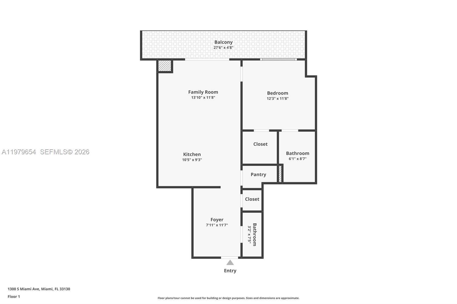 Sls Brickell at 1300 Miami Ave, Miami, FL 33130 - For Rent photo 17