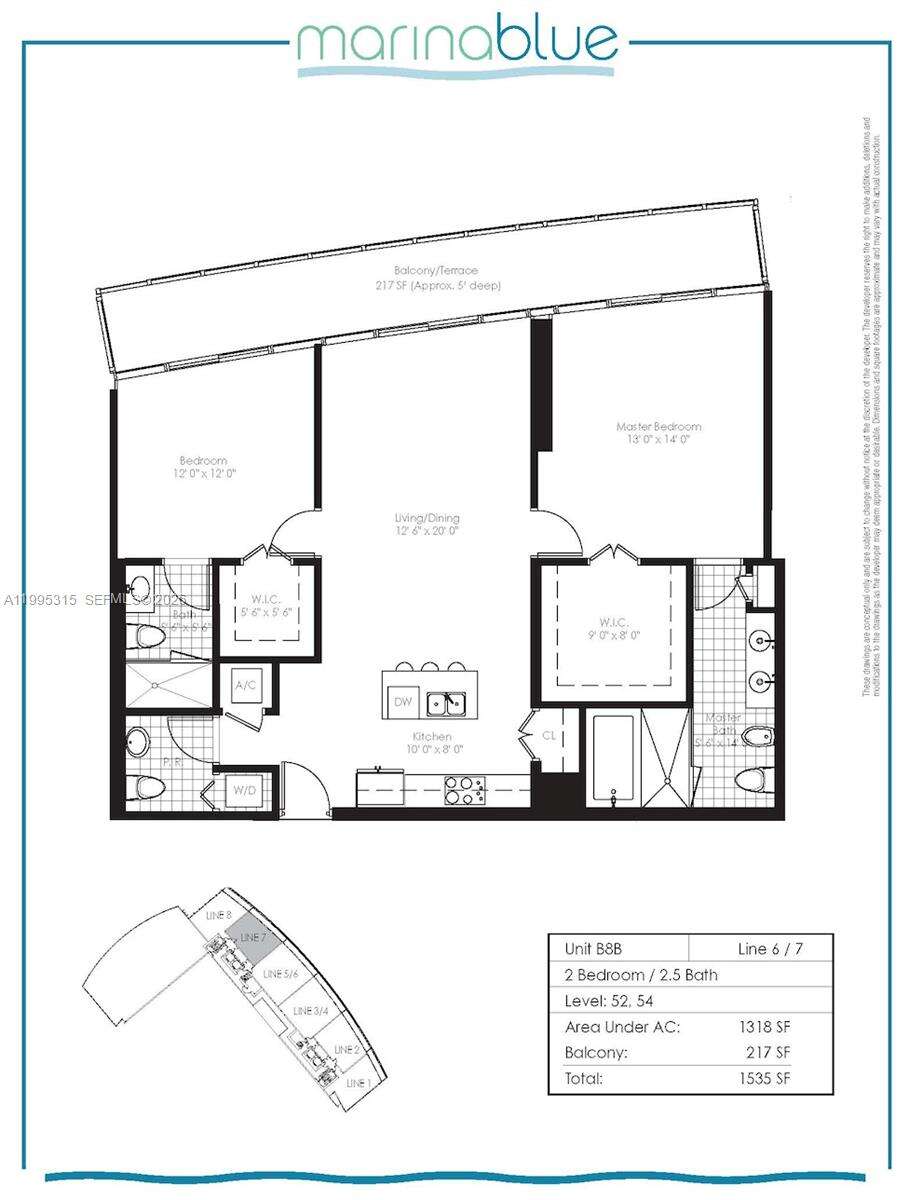 Marina Blue at 888 Biscayne Blvd, Miami, FL 33132 - For Rent photo 12