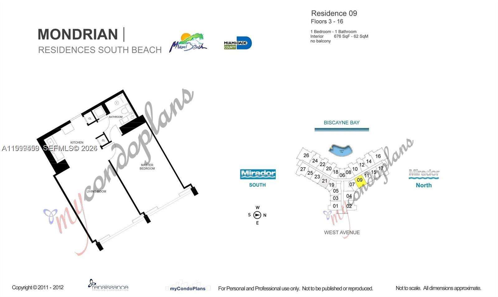 Mondrian South Beach at 1100 W Ave, Miami Beach, FL 33139 - For Rent photo 49