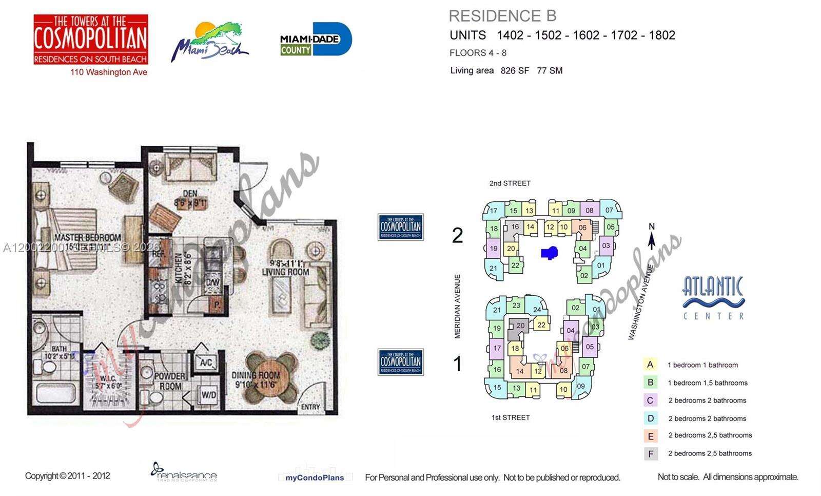 Cosmopolitan at 110 Washington Ave, Miami Beach, FL 33139 - For Rent photo 8