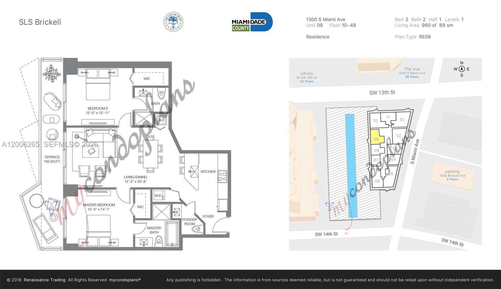 Sls Brickell at 1300 Miami Ave, Miami, FL 33131 - For Rent photo 29