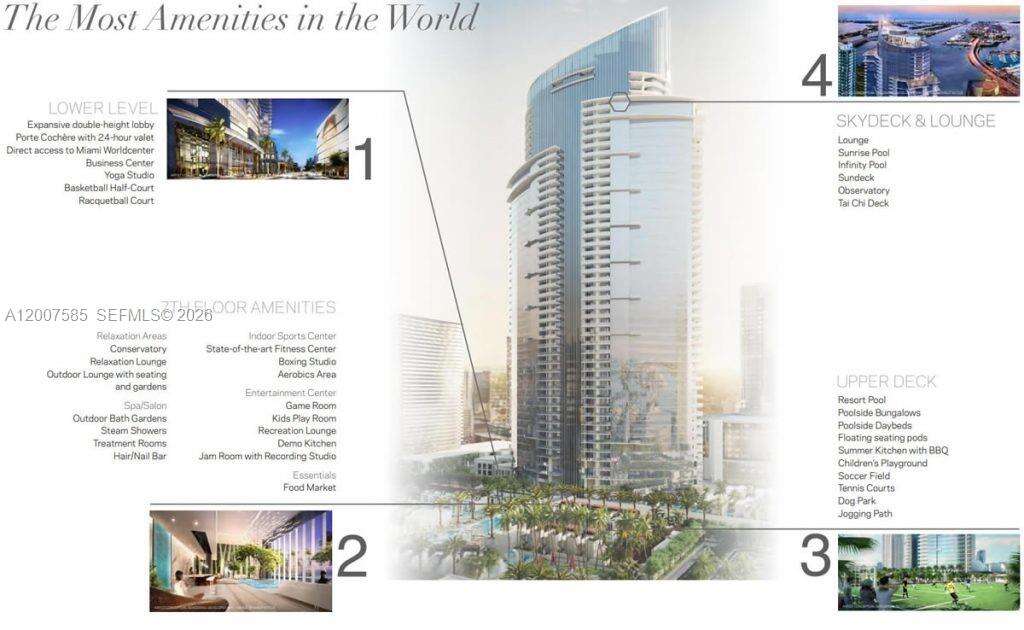 Paramount Miami Worldcenter at 851 1 Ave, Miami, FL 33132 - For Rent photo 19