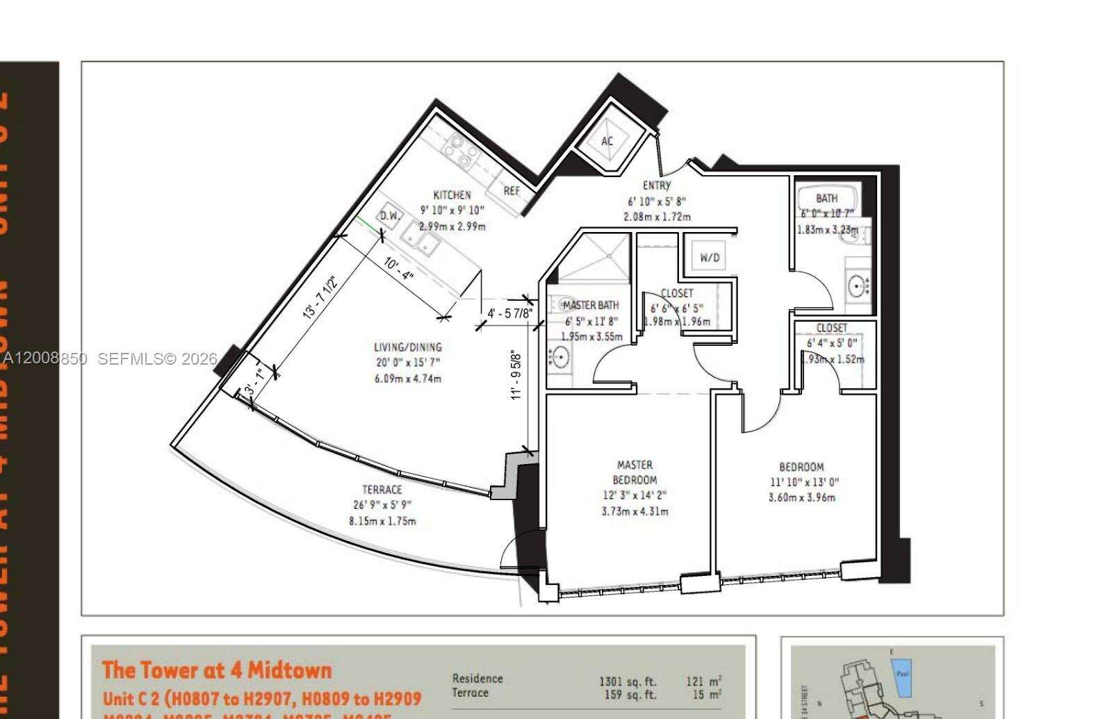 Four Midtown at 3301 1 Ave, Miami, FL 33137 - For Rent photo 9