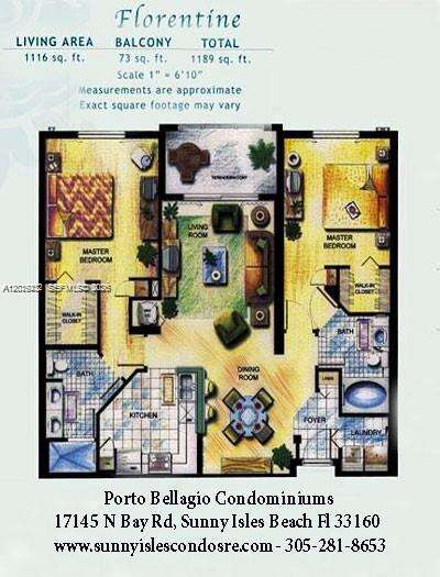 Porto Bellagio at 17100 Bay Rd, Sunny Isles Beach, FL 33160 - For Rent photo 44