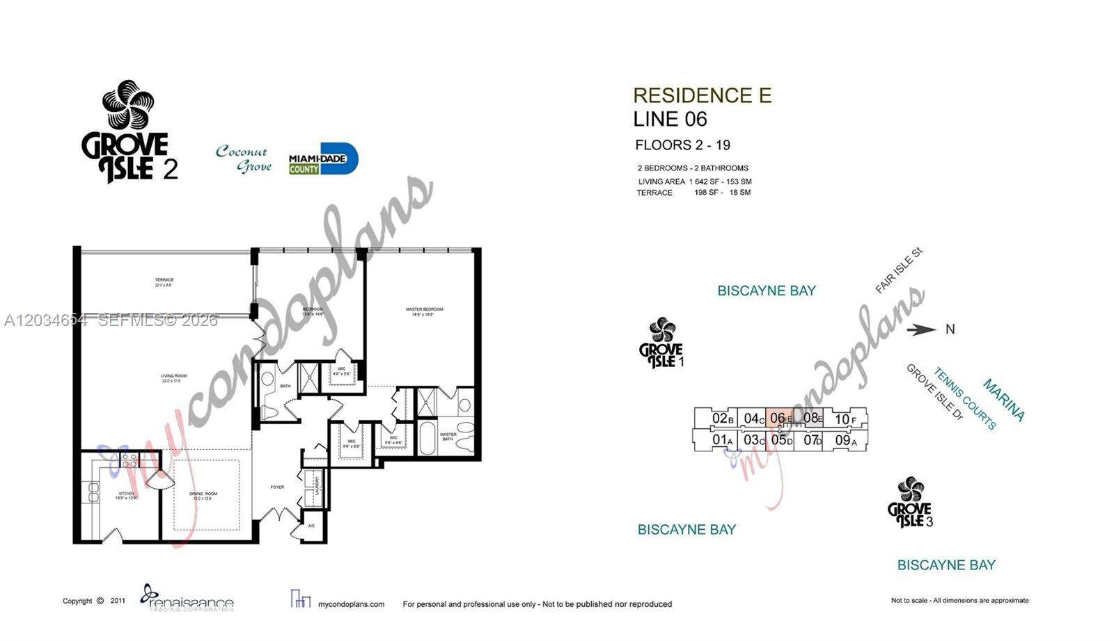 Two Grove Isle Condo at 2 Grove Isle Dr, Miami, FL 33133 - For Rent photo 34