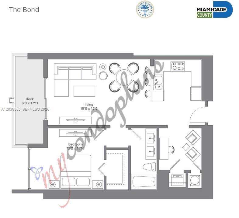 The Bond On Brickell at 1080 Brickell Ave, Miami, FL 33131 - For Rent photo 44