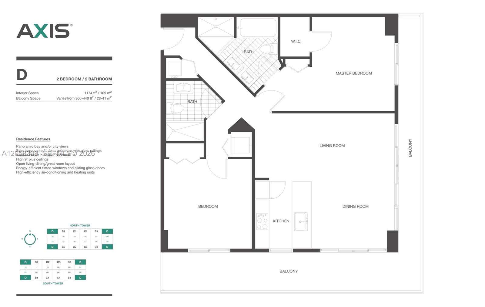 Axis On Brickell at 1111 1 Ave, Miami, FL 33130 - For Rent photo 48