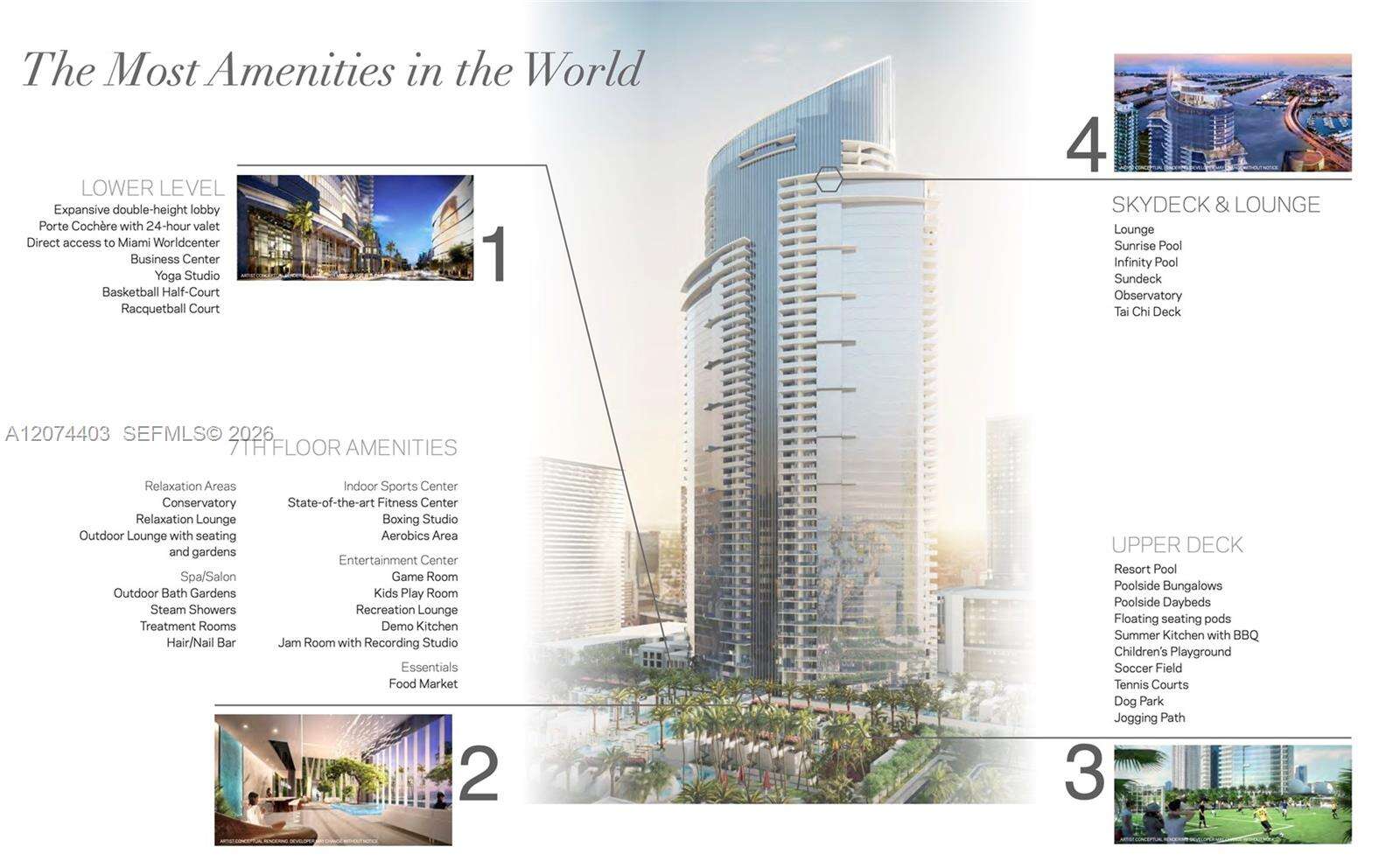 Paramount Miami Worldcenter at 851 1 Ave, Miami, FL 33132 - For Rent photo 45