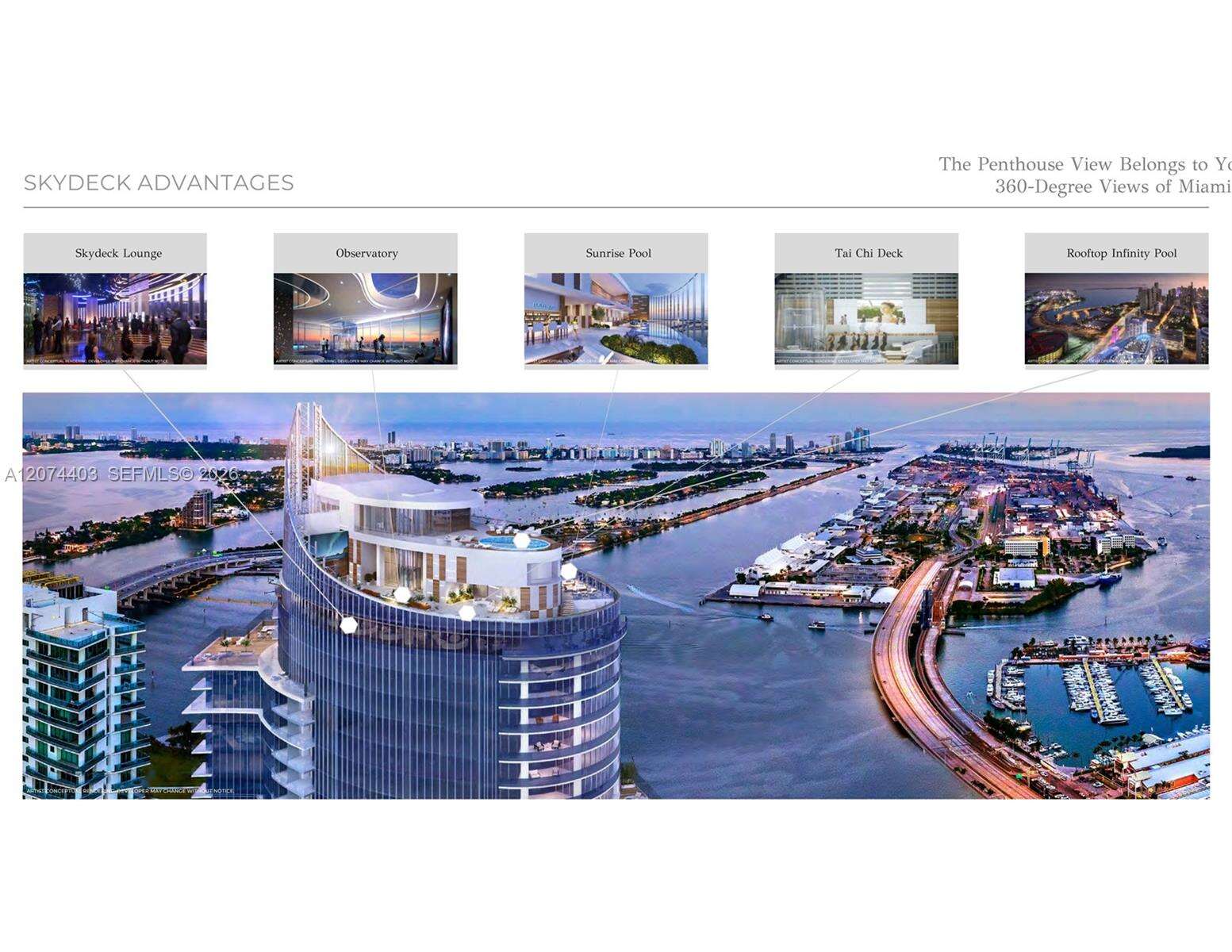 Paramount Miami Worldcenter at 851 1 Ave, Miami, FL 33132 - For Rent photo 47
