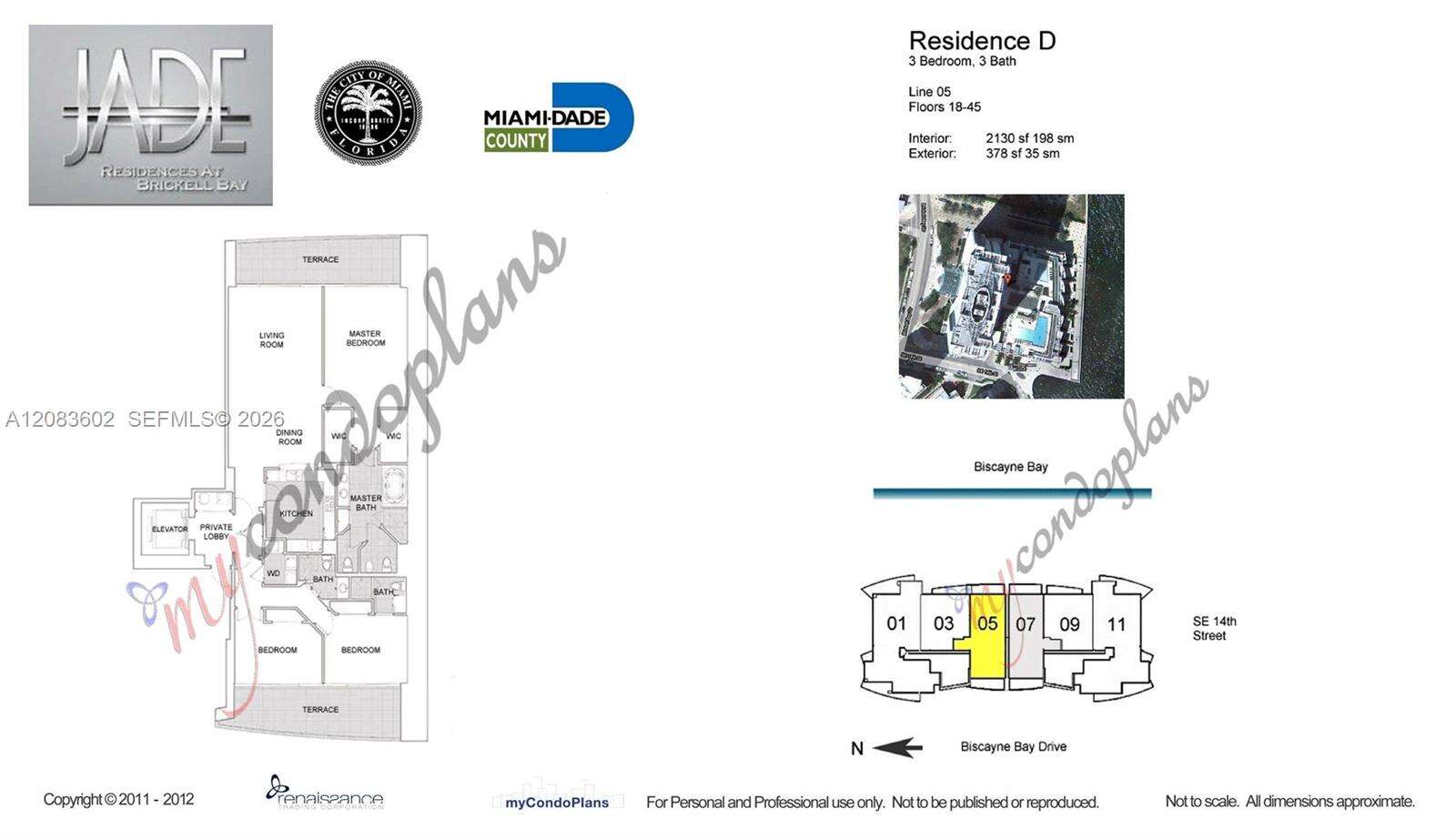 Jade At Brickell Bay at 1331 Brickell Bay Dr, Miami, FL 33131 - For Rent photo 33